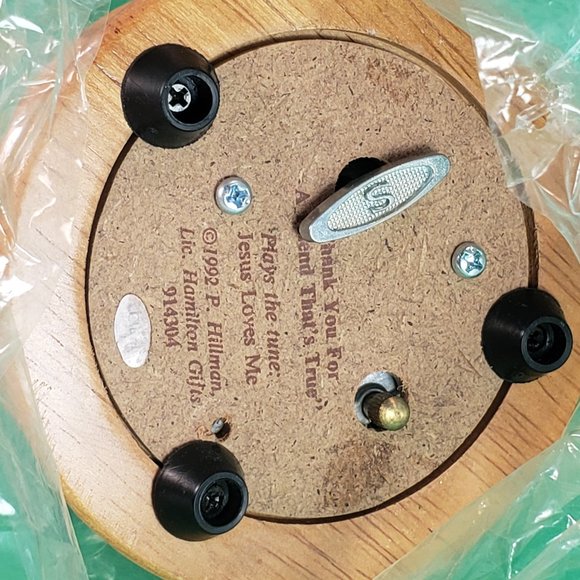 Cherished Teddies 914304 MUSIC BOX Boy Praying - Picture 8 of 8